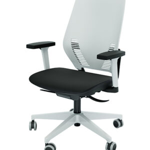 Cadeira de escritório Easyflex Plastick White - alto padrão - Ergonômica NR17 - ABNT - - Imagem 4