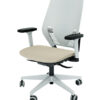 Cadeira de escritório Easyflex Plastick White - alto padrão - Ergonômica NR17 - ABNT - - Imagem 2