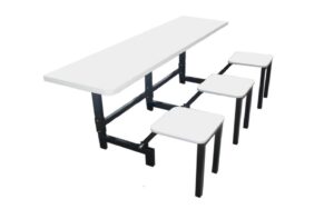 mesa para refeitorio para parede banco articulado eroflex