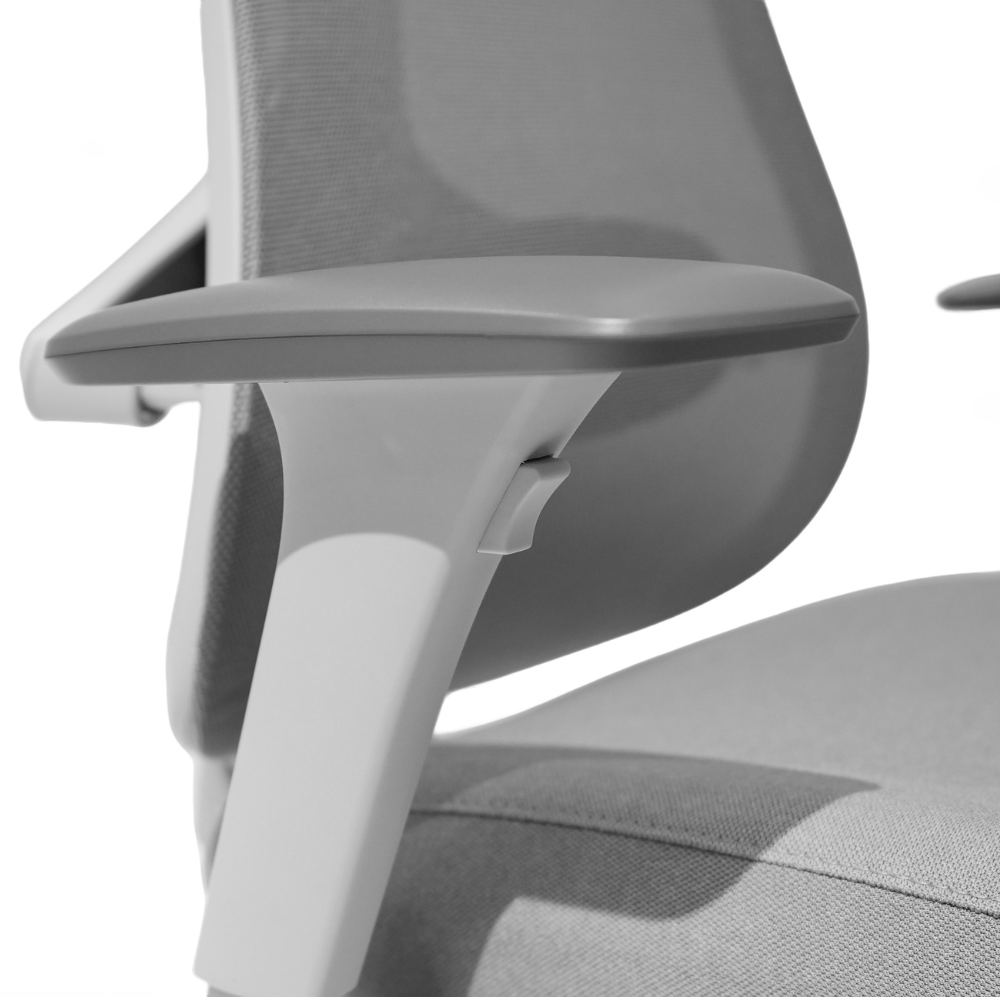 Cadeira Presidente Ultra Premium Velin Cinza - Imagem 8